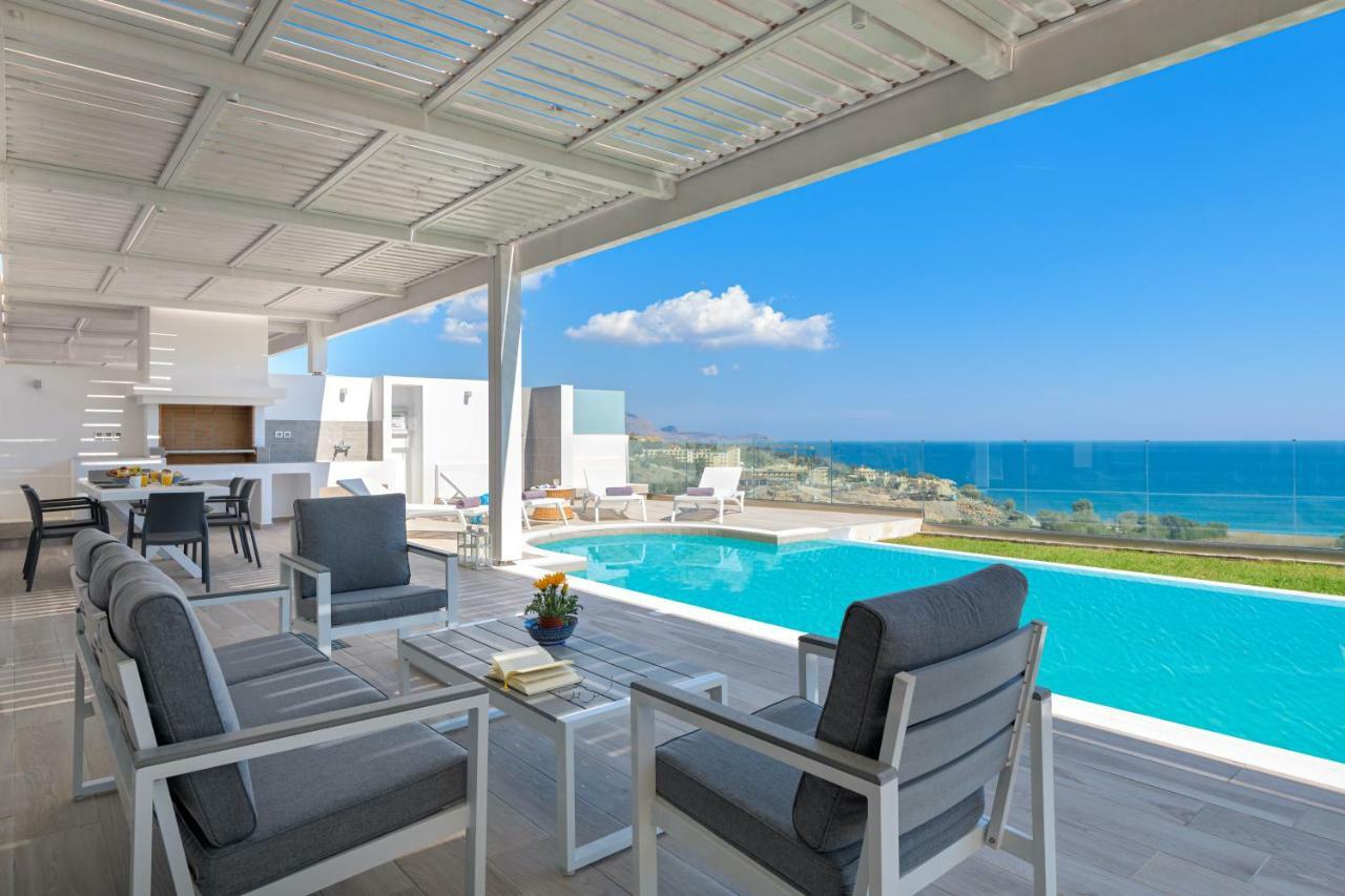 Villa Nissos Líndos Esterno foto